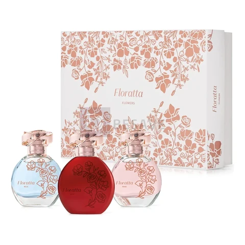 O Boticário Floratta Flowers Kit Presente 3 Itens