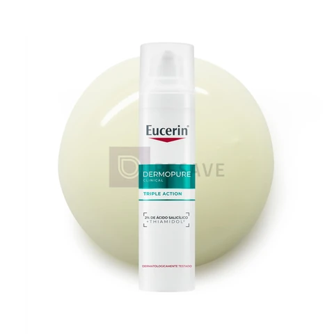 EUCERIN Dermopure Clinical Sérum Efeito Triplo 40ml, Reduz oleosidade, acne e marcas escuras