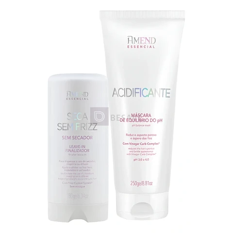 Kit Amend Seca Sem Frizz + Acidificante O Queridinho