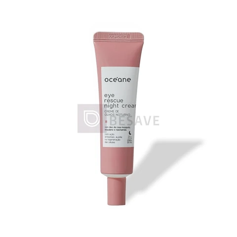 Océane Creme Antissinais Noturno para Área Dos Olhos - Eye Rescue Night Cream 25g