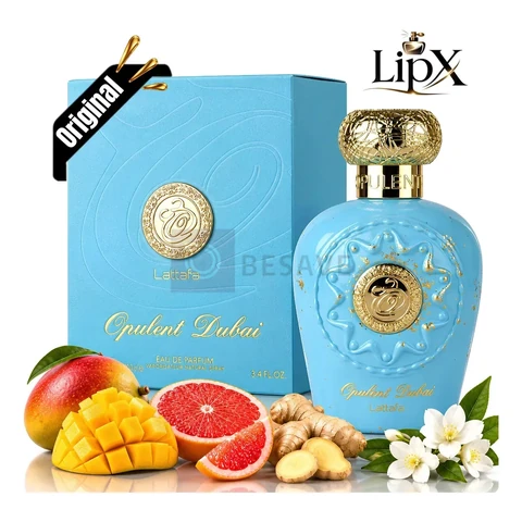Perfume Arabe Opulent Dubai Eau De Parfum 100 ML Original Com Nf