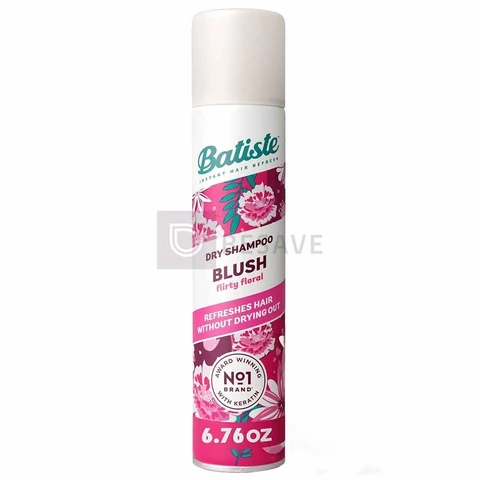 Shampoo a seco Batiste Blush 200ml Remove Oleosidade, Refresca Rápido, Livre de Sulfatos