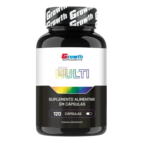Multivitamínico Growth Supplements em cápsula Sem sabor x 100g de 120 un