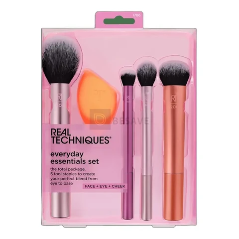 Kit Real Techniques Everyday Essentials (5 Produtos) Blz