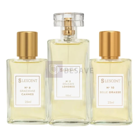 Kit Trio Essencial: N2 100ml + N6 + N10 + 25ml Lescent