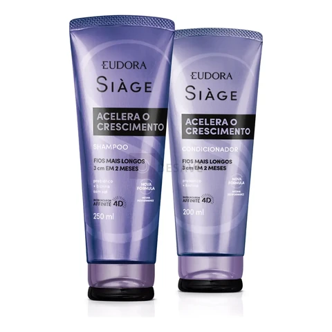 Kit Siàge Acelera O Crescimento Shampoo + Condicionador