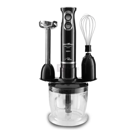 Mixer Bmx400p 3 Em 1 500w Cor Preto Britânia 110v Preto