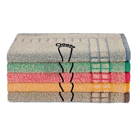 Kit 05 Tapete P/ Banheiro Felpudo 45x70cm 100%algodão Oferta