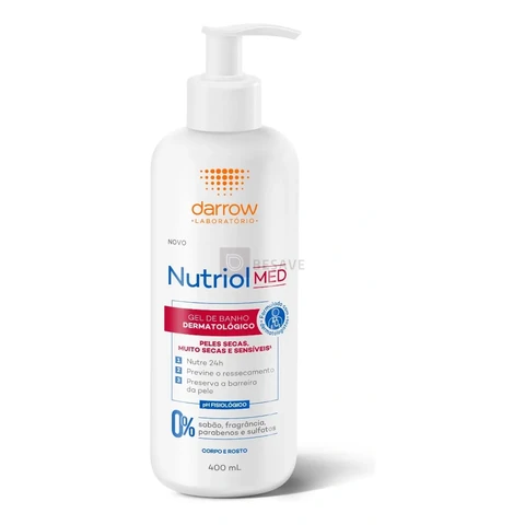 Nutriol Med Gel De Banho 400ml