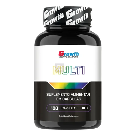 Multivitamínico Growth Supplements em cápsula Sem sabor x 100g de 120 un