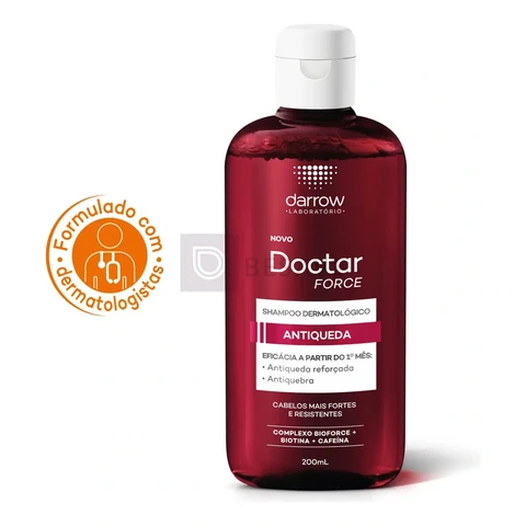 Shampoo Antiqueda Dermatológico Darrow Doctar Force, 200ml