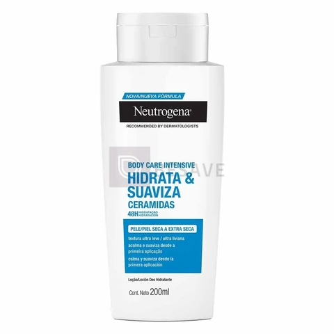 Hidratante Corporal Neutrogena Body Care Intensive Hidrata & Suaviza, 200ml