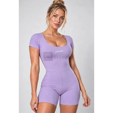 Conjunto Macaquinho Fitness Academia Feminino Exercicio