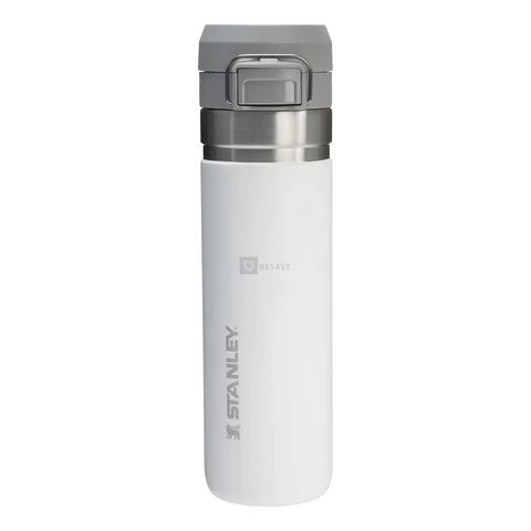 Garrafa Térmica Quick Flip Stanley 710ml Go Bottle Branco Cor Polar