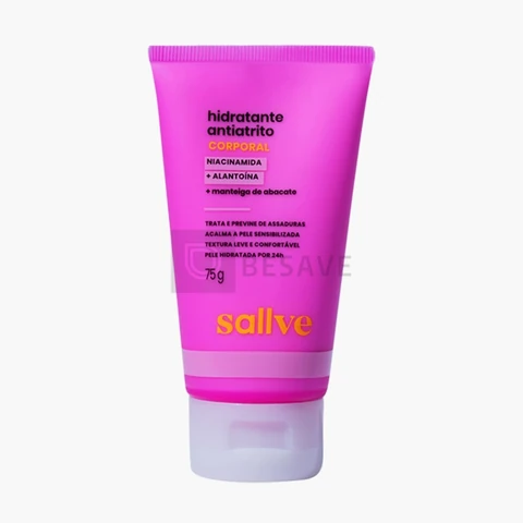 Sallve Hidratante Antiatrito 75G - Niacinamida Alantoína