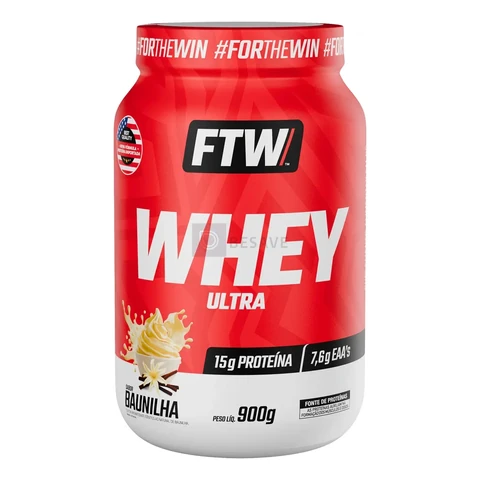 Whey protein FTW em pó sabor Baunilha x 900g