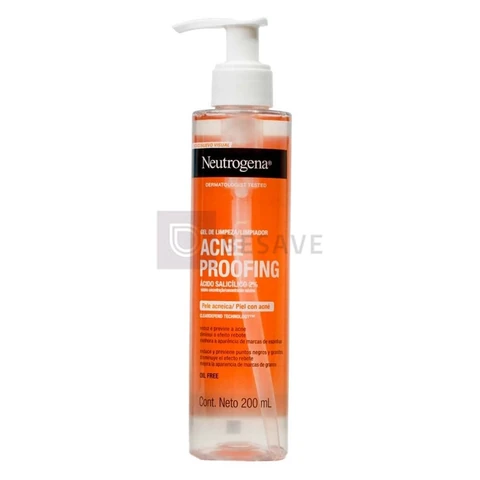 Gel de Limpeza Facial Neutrogena Acne Proofing, 200ml