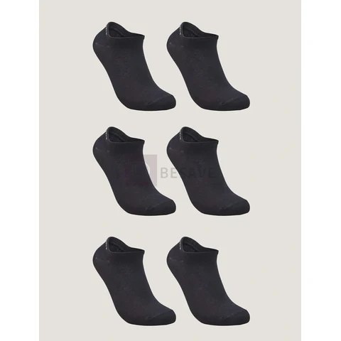 Kit De 6 Pares De Meias Masculino E Feminino Sapatilha Lupo