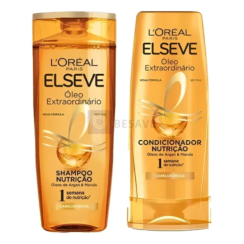 Kit Elseve Óleo Extraordinário Shampoo + Condicionador 200ml