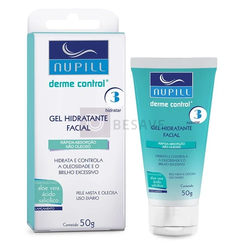 Nupill Gel Hidratante Facial Derme Control 50G