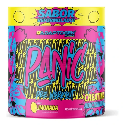 Panic Pré Treino 300g Adaptogen Limonada