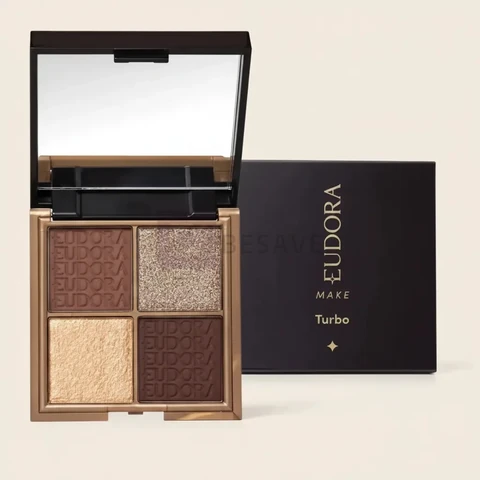 Eudora Pallete De Sombras Quarteto Make Turbo