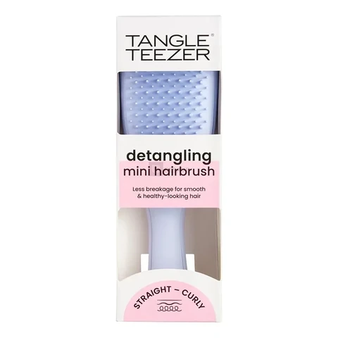 Escova De Cabelo Tangle Teezer Wet Detangler Mini - Verde Água e Lilás