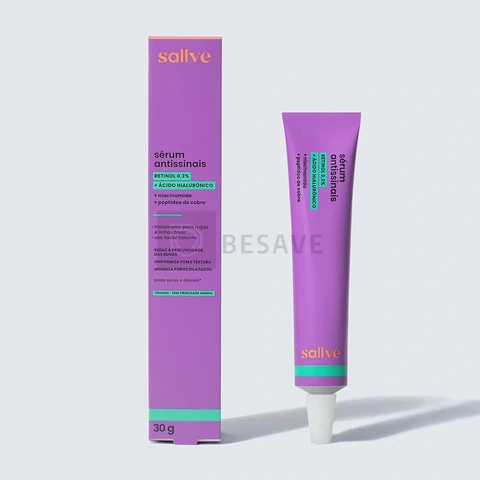Sérum Antissinais Retinol Sallve 30g