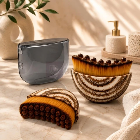 Escova Facial Drenagem Linfática, Lifting Facial e Massagem Facial | Auxilia na Redução do Inchaço, Definição do Contorno Facial, Estimula a Circulação e Potencializa o Skincare | Cerdas Ultra Macias