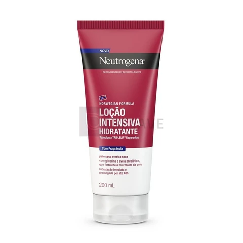 Hidratante Corporal Neutrogena Norwegian Intensivo, Com Fragrância, 200ml