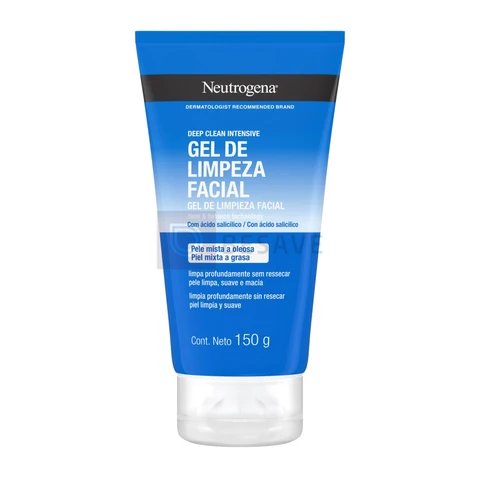 Gel de Limpeza Facial Neutrogena Deep Clean Intensive, 150g