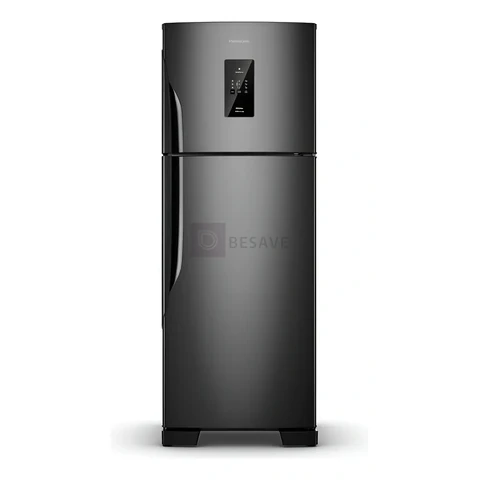Geladeira Panasonic Bt71 Cor Black Inox Look Duplex Frost Fr Black Inox