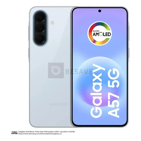 Celular Samsung Galaxy A57 5g 128gb, 8gb Ram, Recursos Ai