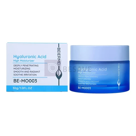 Creme Facial BeiErMei Ácido Hialurônico Hidratante Vegano 30ml