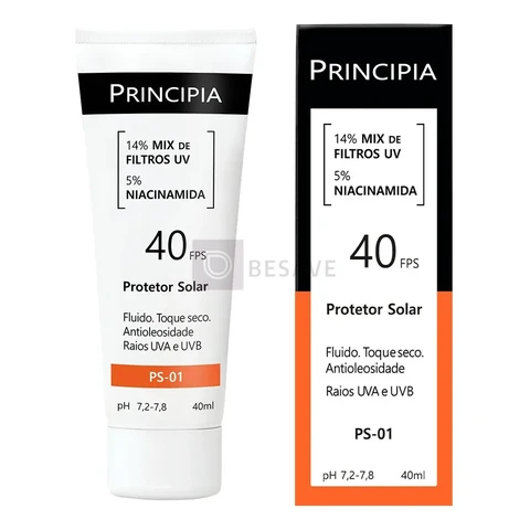PRINCIPIA, Protetor Solar Facial PS-01 Fps 40, 40ml