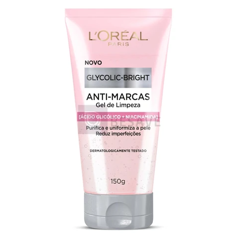 L'Oréal Paris Gel de Limpeza Anti-Marcas Glycolic-Bright 150g