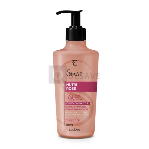 Eudora Siàge Condicionador Nutri Rosé 400Ml