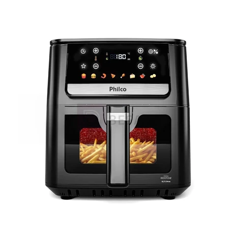 Air Fryer Philco 6,5L Visor Glass 1700W PAF65 127V
