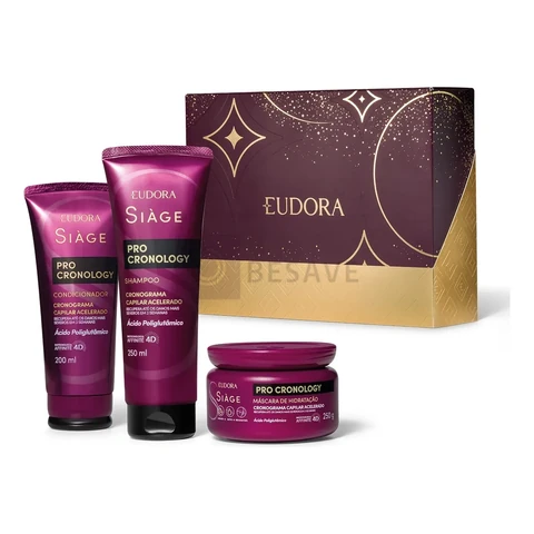 Kit Eudora Siàge Pro Cronology (3 Produtos)