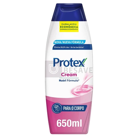 Protex Cream Sabonete Líquido Antibacteriano, 650ml
